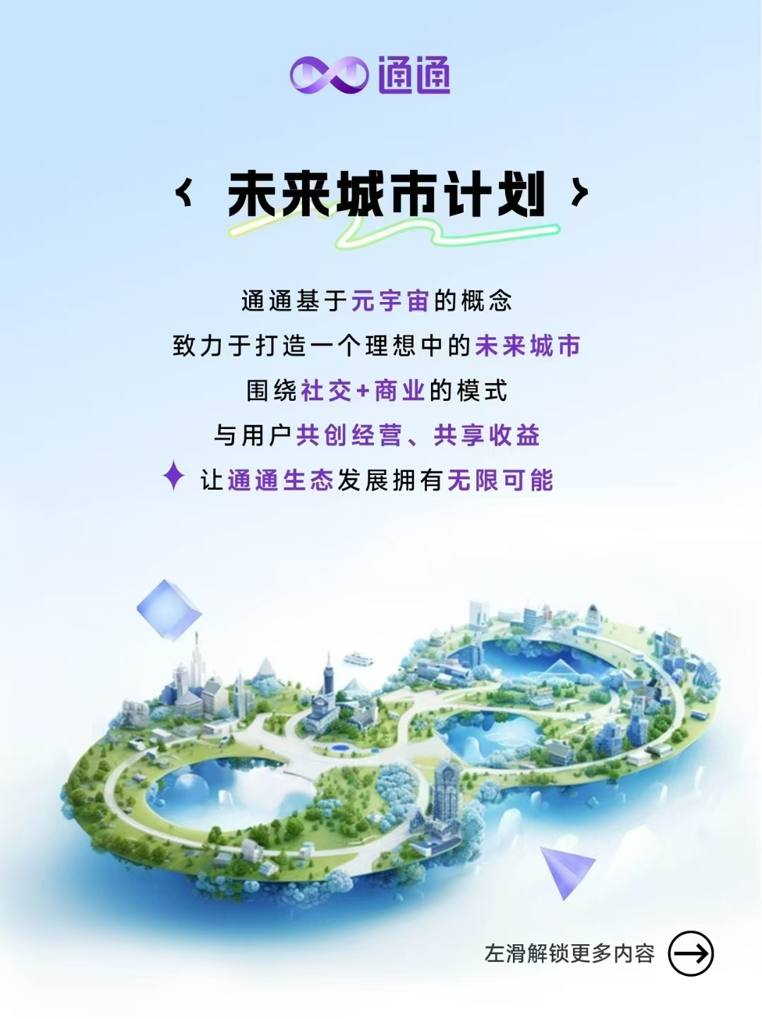 通通app未来城市计划  通通基于元宇宙的概念插图
